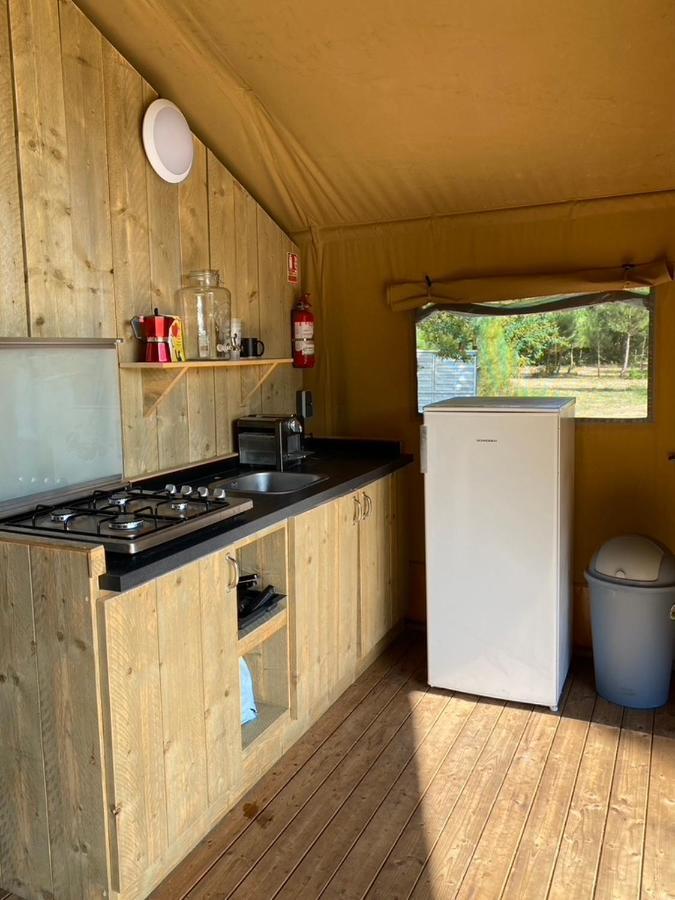 Camping La Kahute - Tente Lodge Au Coeur De La Foret แกร์ก็อง ภายนอก รูปภาพ
